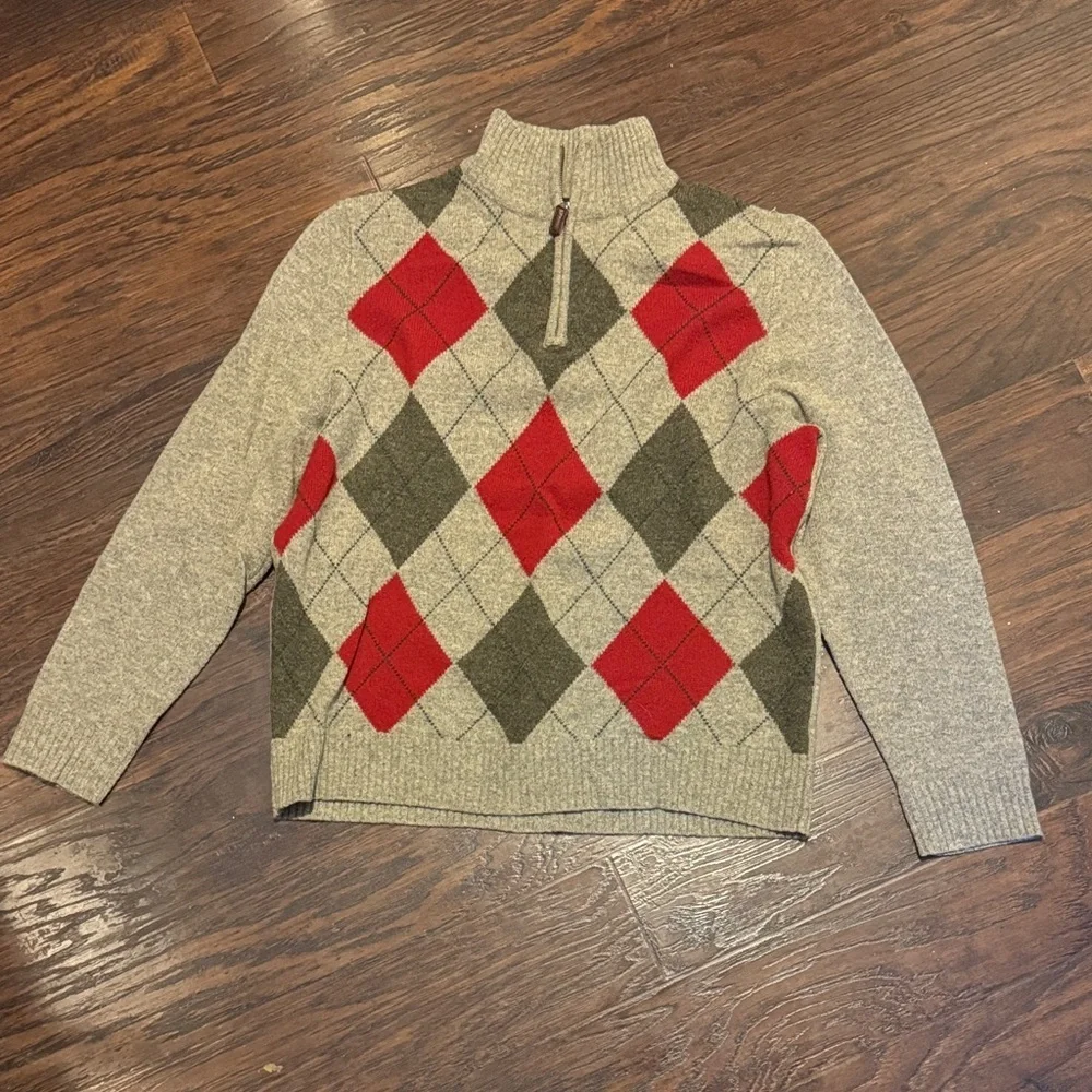 J. Crew stylish argyle